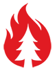 American Red Cross Wildfire Logo