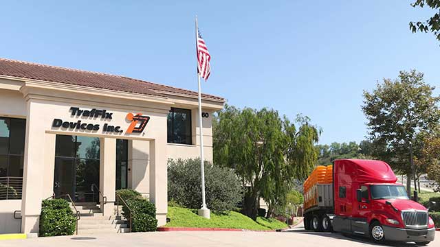 TrafFix Devices, Inc. Corporate Office in sunny San Clemente, California.